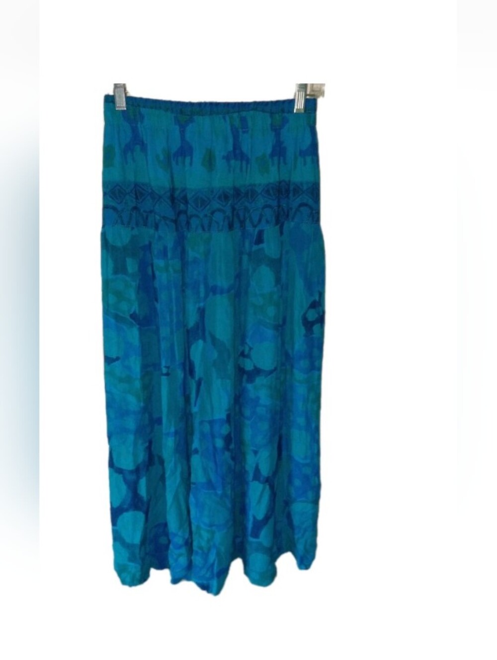 Nwt Carole Little Vintage Full Length Skirt Medium